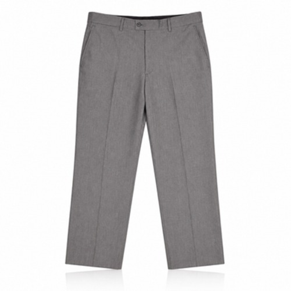 J Ferrar Dress Pants Mens 36x30 Gray Slim Fit Wool Blend Flat Front NWT